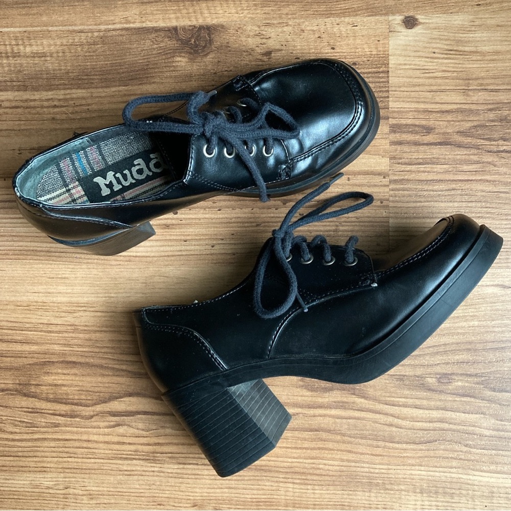 VINTAGE Y2K Mudd chunky loafers